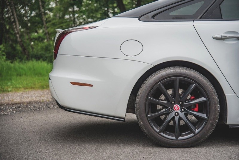 Achterzij Spoilers Jaguar XJ X351 Glanzend Zwart
