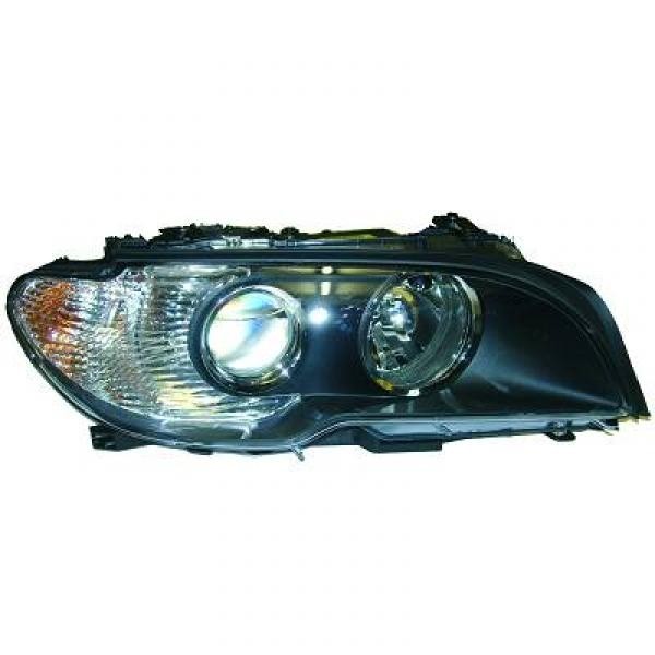 Koplamp links BMW E46 03->> BOSCH H7/ZWART