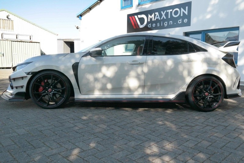 Zijskirts Diffusers Honda Civic X Type R (Racing)