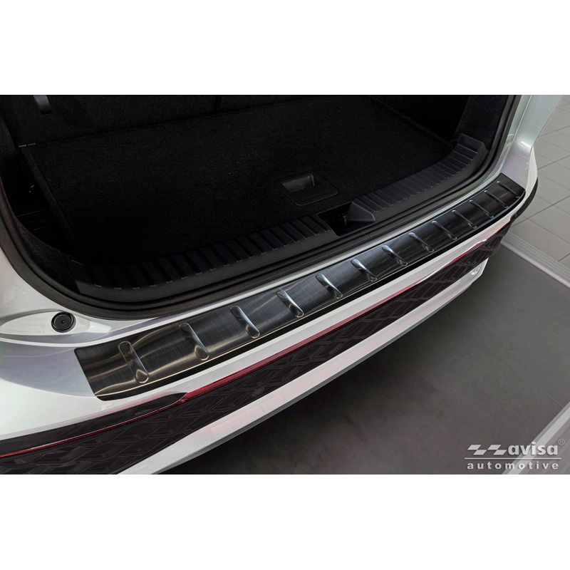 Avisa RVS Achterbumperprotector  Volkswagen Tayron 2024- - Zwart