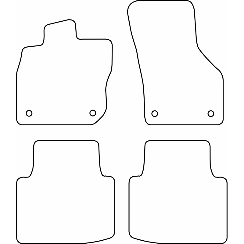Automatten Velours  Volkswagen Passat (CJ5) Variant 2023-