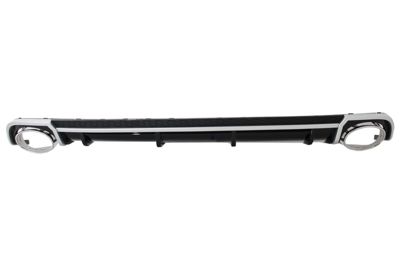 Achterbumper Diffusor Audi A4 B9 2015-2019 RS4 Design