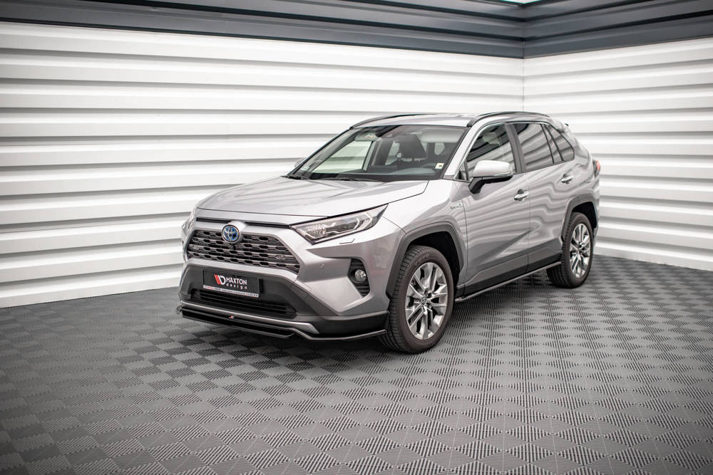 Zijskirts Toyota RAV4 MK5 Maxton Glans Zwart