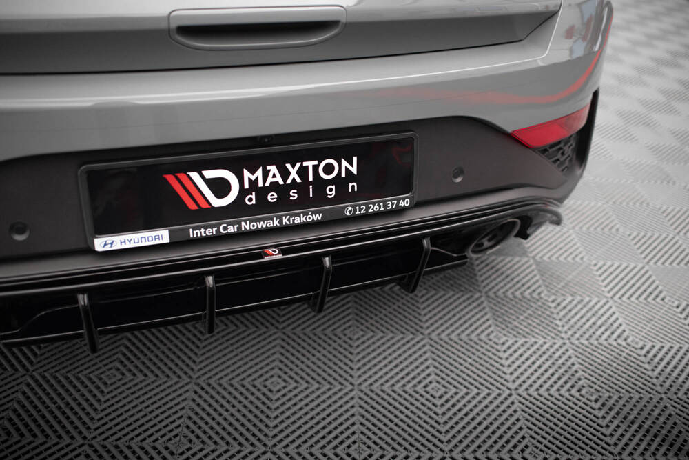 Diffusor Hyundai I30 N Hatchback Mk3 Facelift Glans Zwart