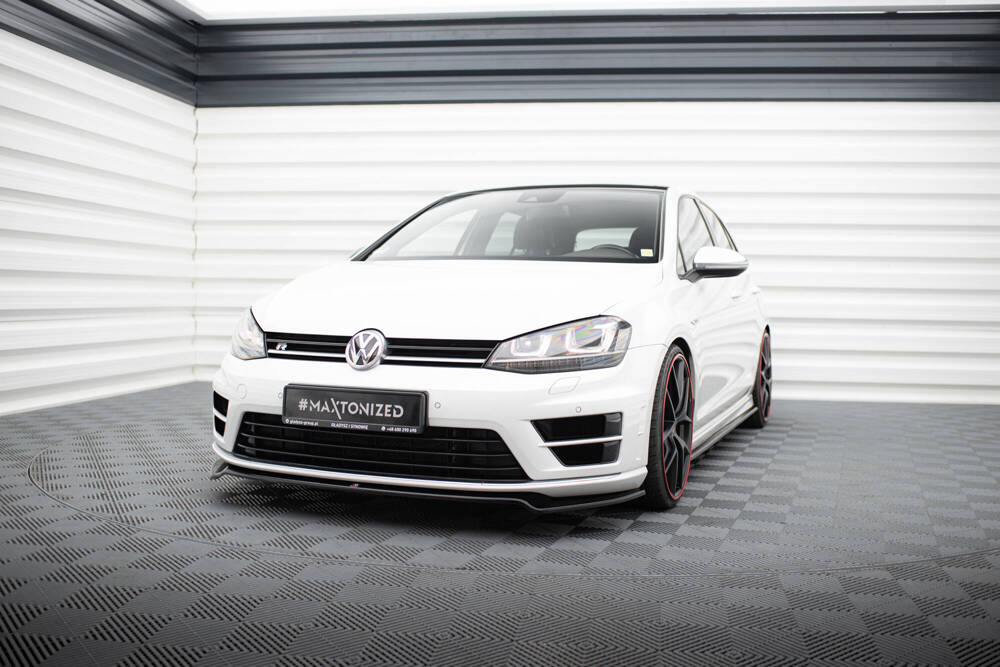 Bodykit Volkswagen Golf R Hatchback MK7 Maxton Glanzend zwart