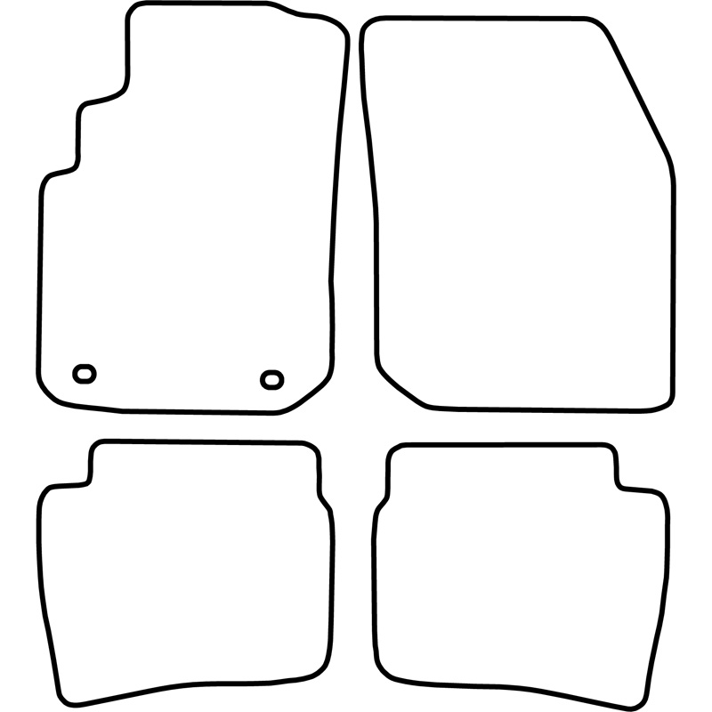 Automatten Nissan Primera 9/96-