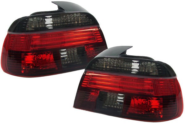 Luces traseras BMW E39 cristal rojo/humo