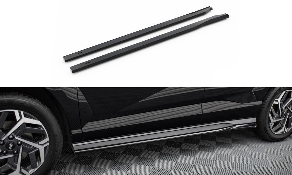Zijskirts Diffusers Hyundai Kona N-line MK2