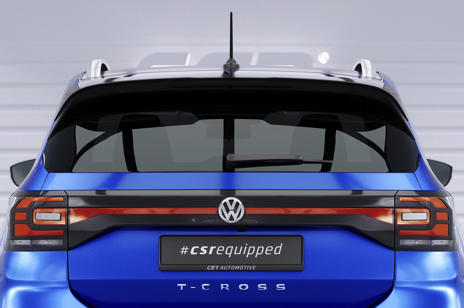 Achterspoiler voor VW T-Cross Glans Zwart (2018–heden) – CSR Automotive