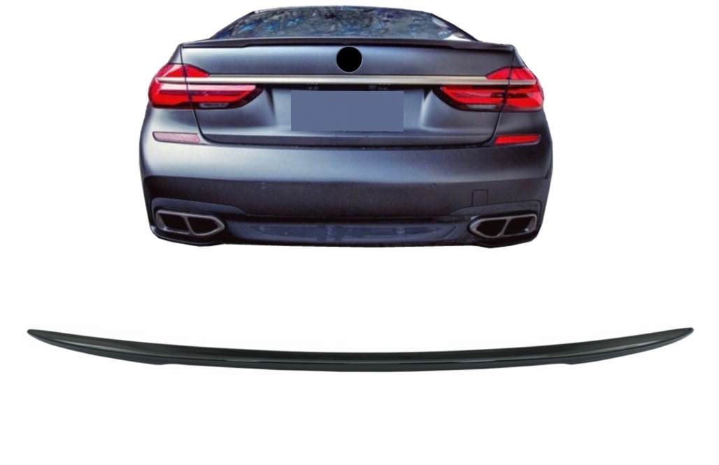 Spoiler Glans Zwart M Sport Design  BMW 7 Series G12 (2015-02.2019)