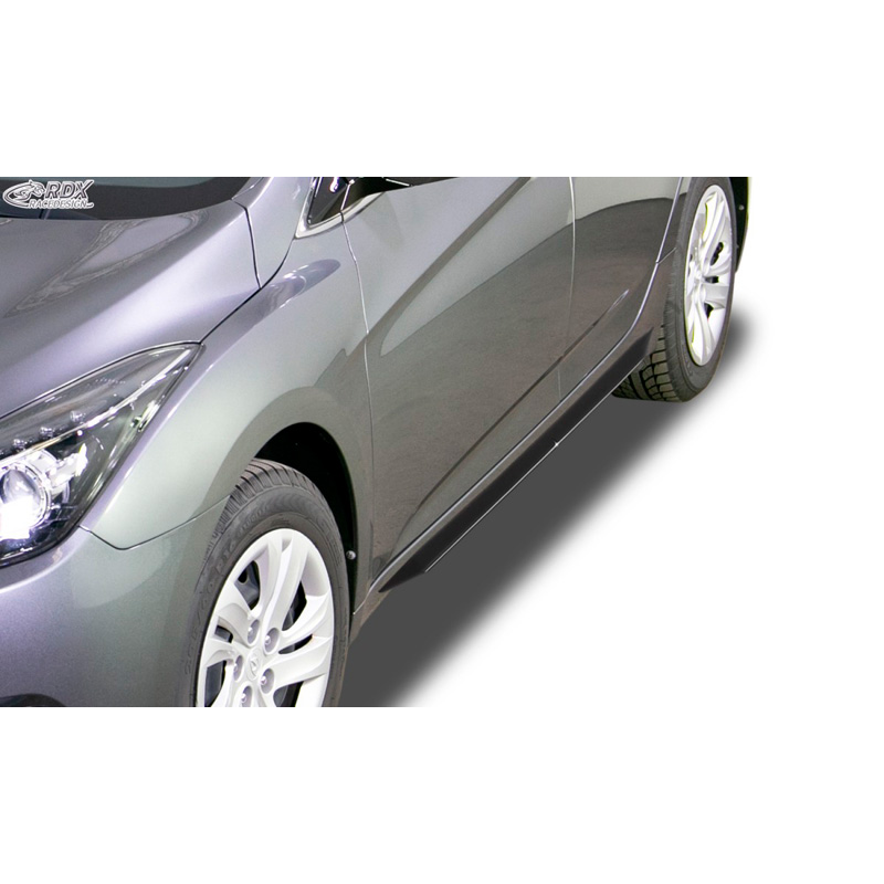 Sideskirts 'Slim'  Hyundai i40 2011-2015 & Facelift 2015- (ABS zwart glanzend)