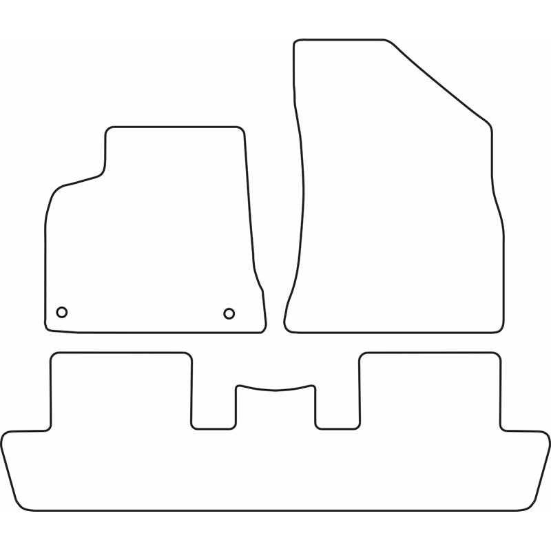 Automatten Peugeot 5008 09-