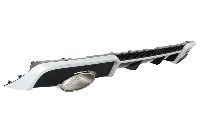 Audi A3 8V Sedan Facelift (2012-up) Achterbumper Diffuser + Tips