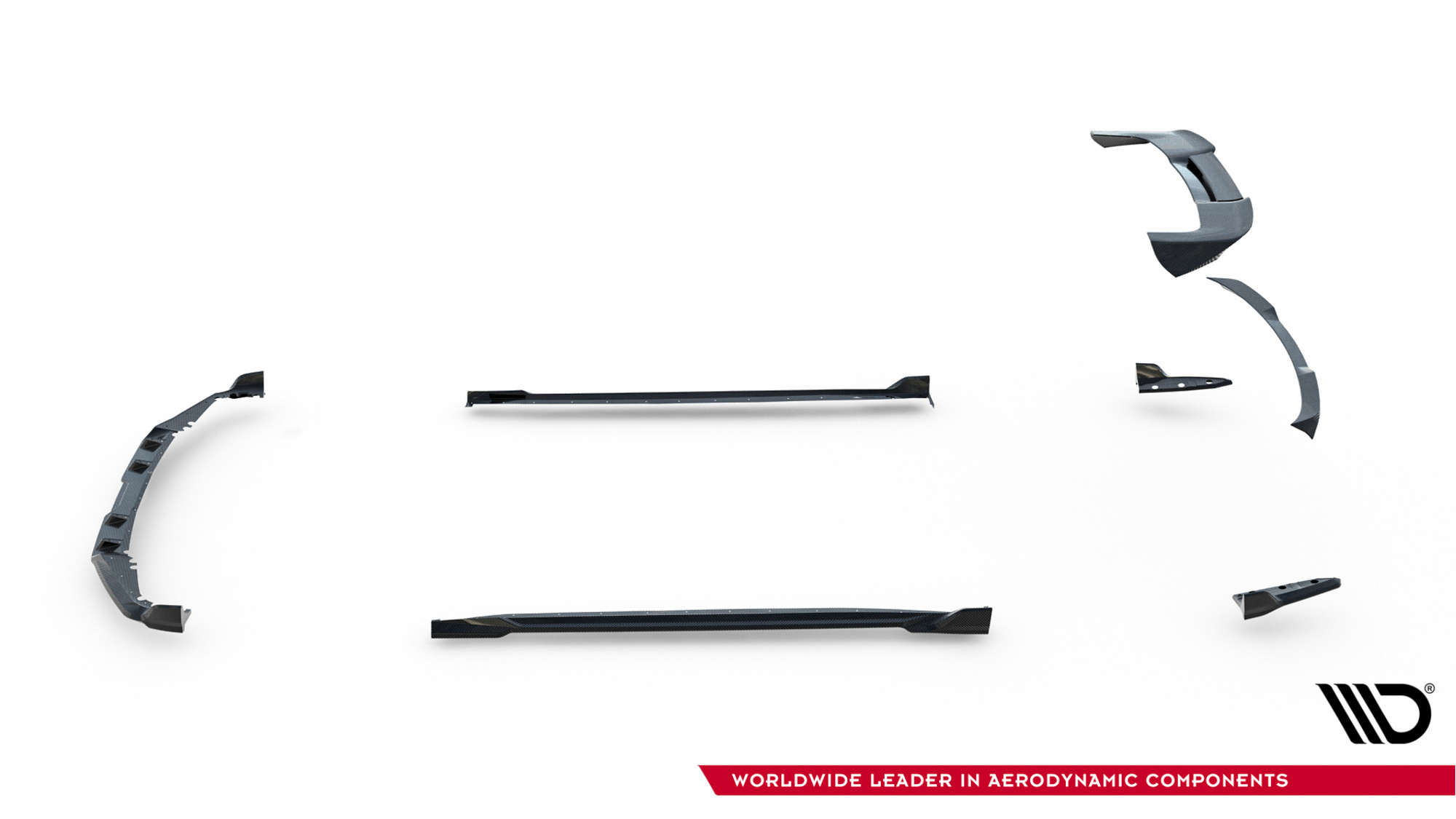Bodykit Carbon Fiber Splitters BMW X5 M F95 Facelift (2023–heden)