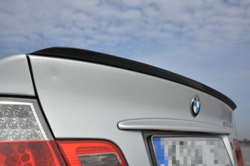 Spoiler Extentie BMW 3 E46 COUPE PREFACE Glanzend Zwart Maxton