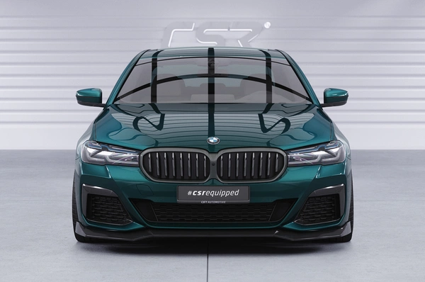 Voorspoiler BMW 5er G30/G31 M-Paket LCI Glans Zwart – CSR Design (07/2020-)