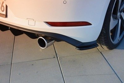 Zijdiffusers VW Golf 7.5 GTI Facelift Glans Zwart