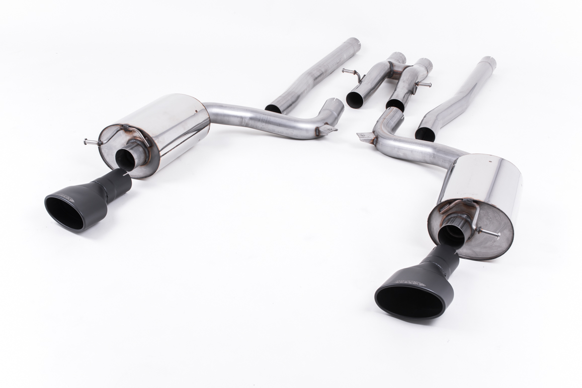 Milltek Audi RS6 4F 5.0 V10 Bi-Turbo quattro cat-back systeem me