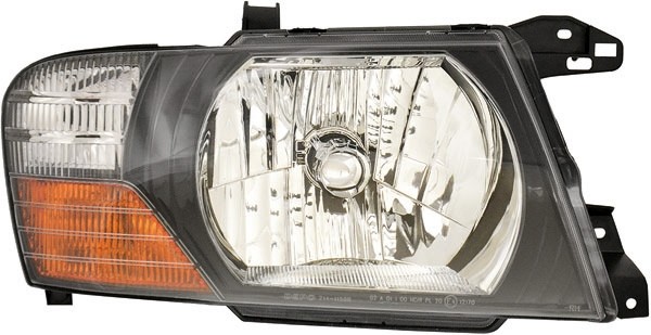 Koplamp rechts PAJERO 00-07 DEPO H4/ZWART