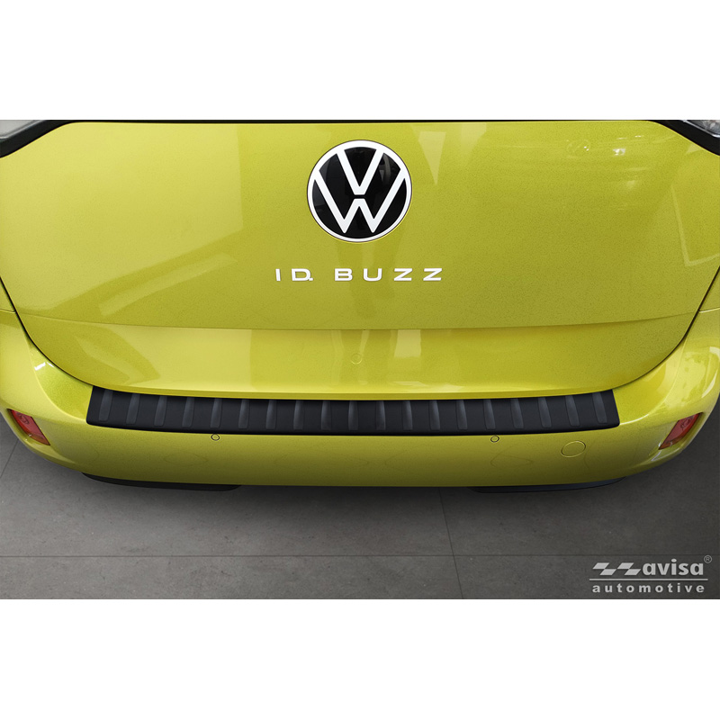 Avisa Matzwart RVS Achterbumperprotector  Volkswagen ID.Buzz + Cargo 2022- 'Ribs'