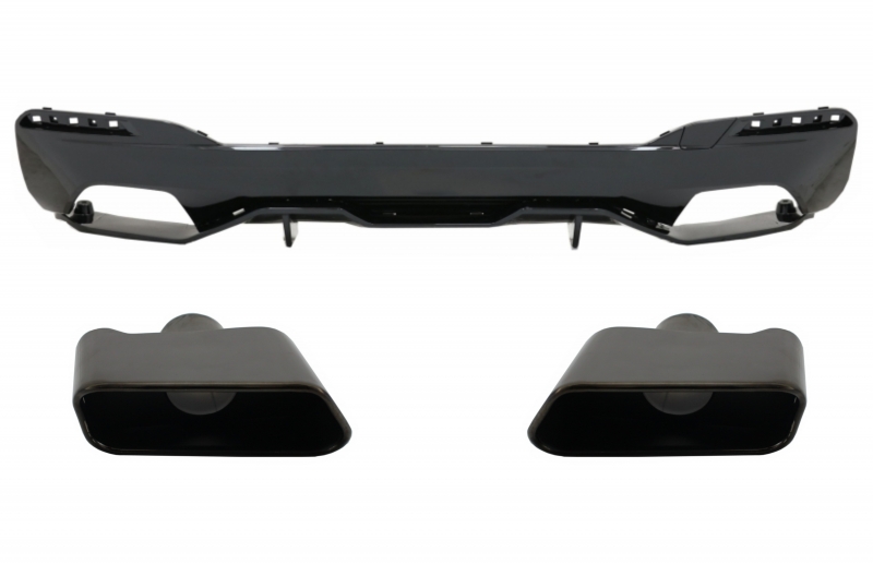 Diffusor met Sierstukken BMW G30/G31 Glossy black 17-