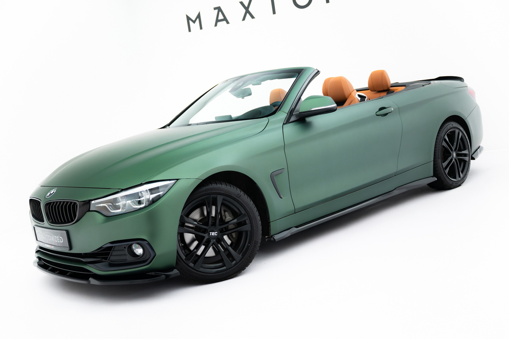 Zijskirts BMW 4 Cabrio / Coupe F33 / F32 Maxton