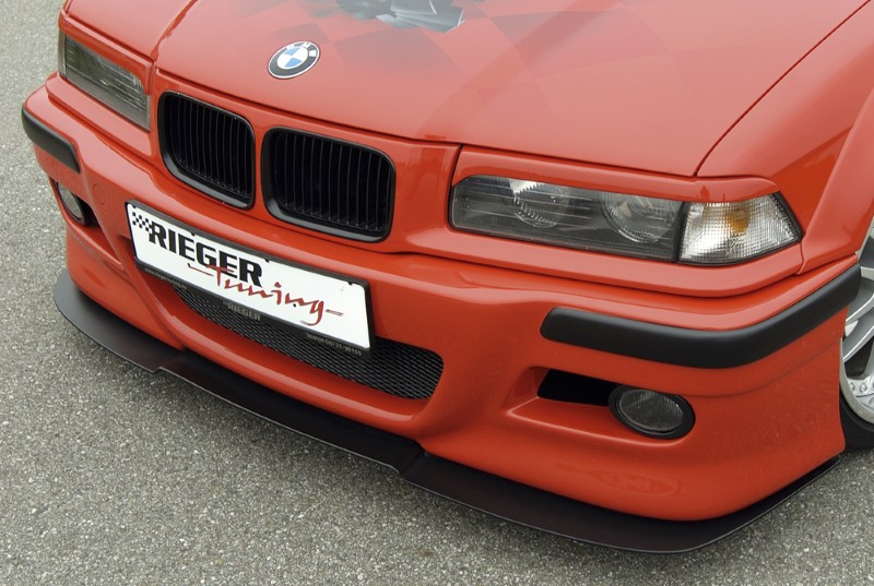 Spoilerzwaard voor Voorbumper BMW E36 E46-M3-Look Rieger