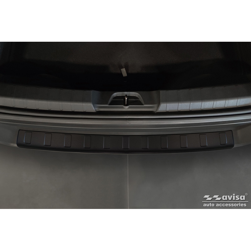 Matzwart RVS Achterbumperprotector  Jeep Avenger + EV 2023- 'Ribs'