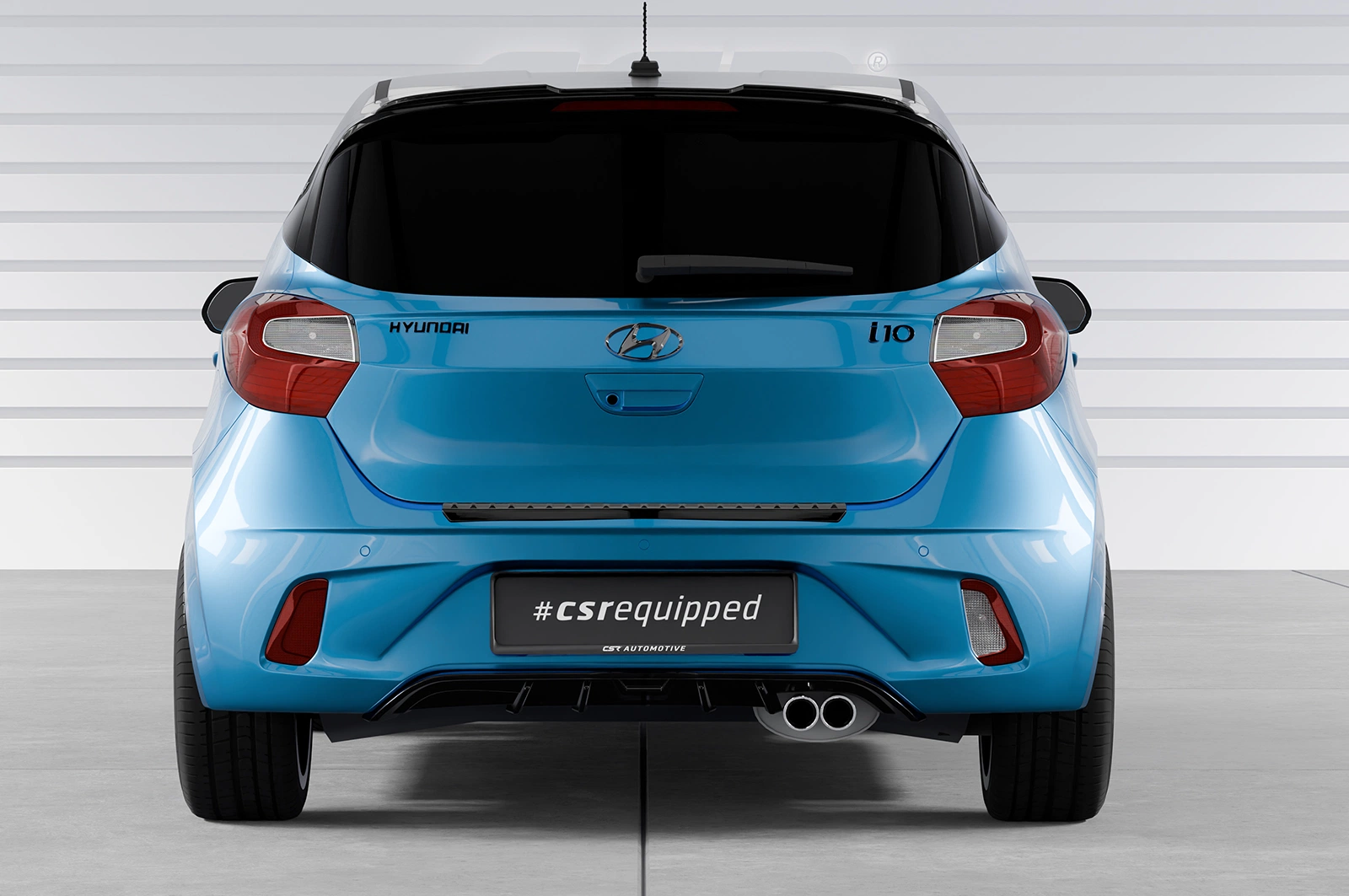 Achterspoiler Hyundai i10 (3e Gen.) Glans Zwart 2019 – CSR Automotive