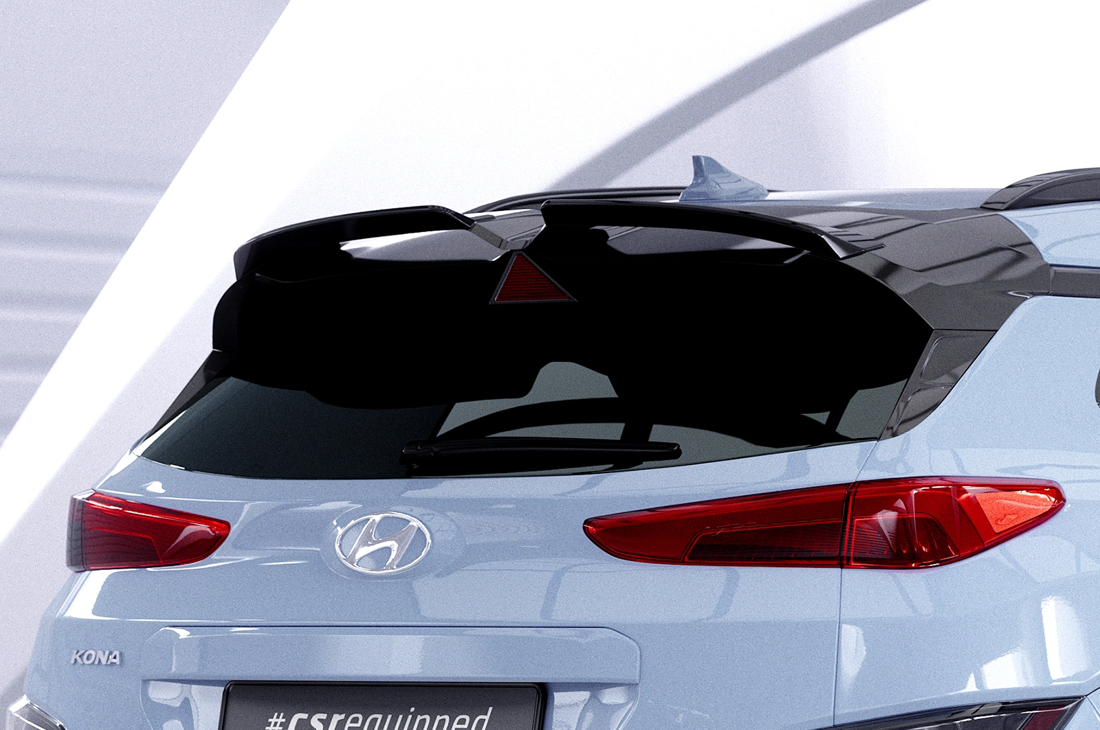 Achterspoiler Hyundai Kona N Glans Zwart (2021-)