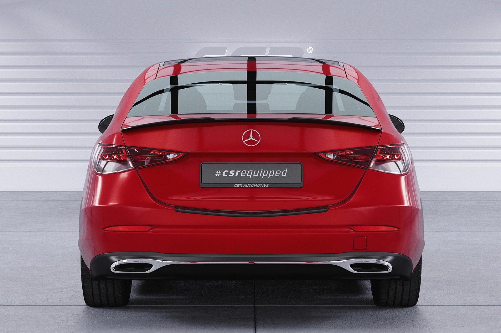 Achterspoiler Mercedes-Benz C-Klasse (W206) Limousine glans zwart 2021–