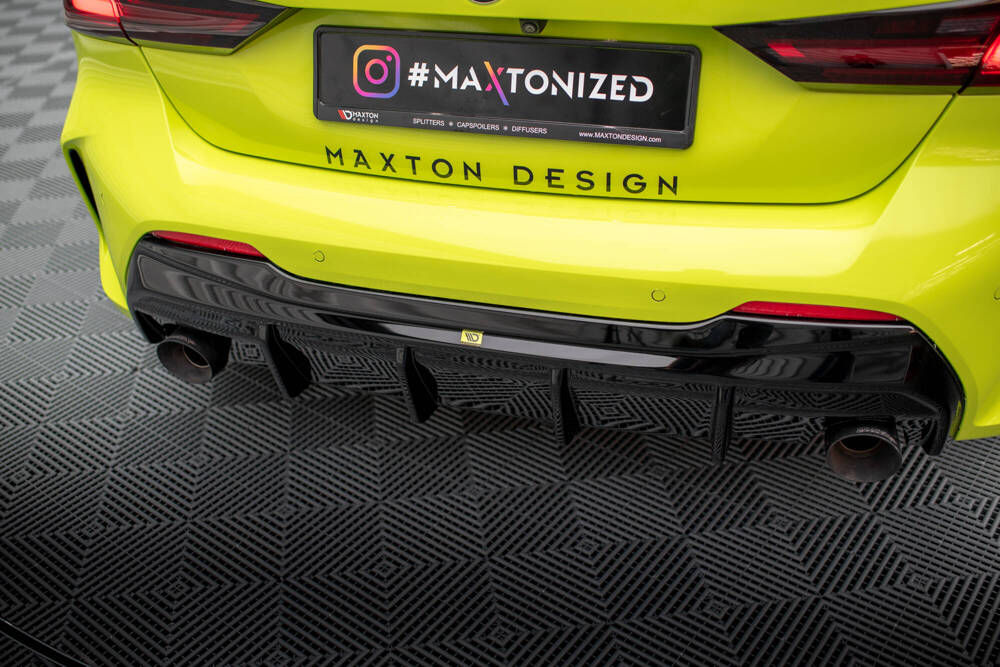 Diffuser V.3 BMW 1 Serie M Pakket / M135i F40 Maxton Glans Zwart