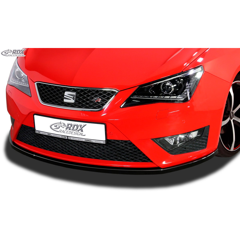 Voorspoiler  Seat Ibiza 6J SC/HB/ST FR Facelift 2012-2017 (ABS zwart glanzend)