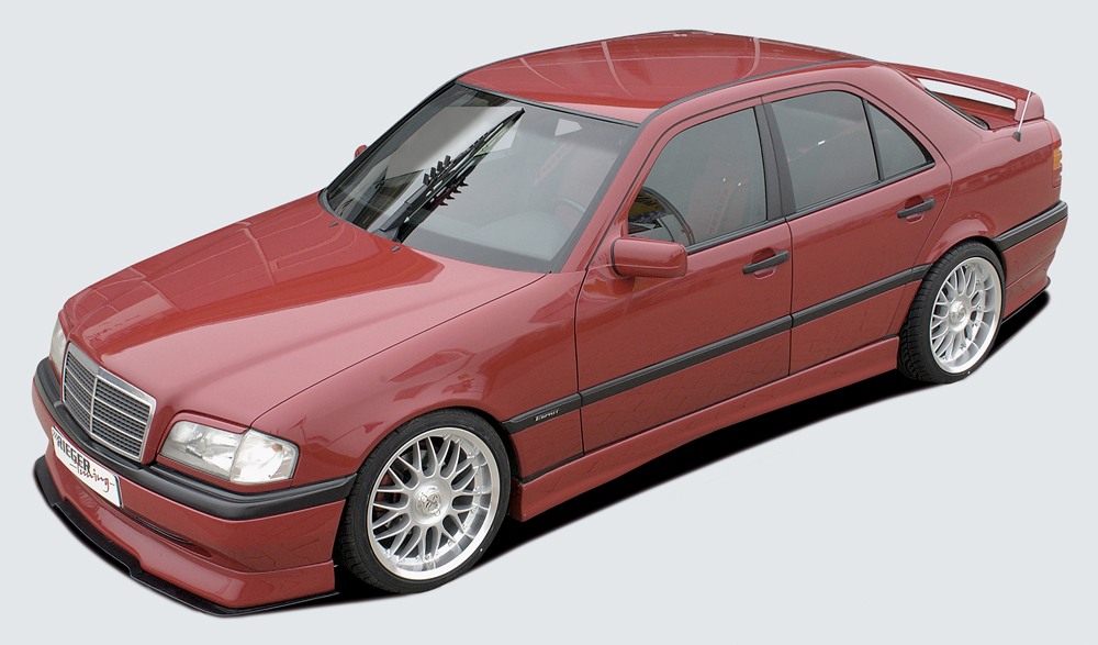 Voorspoilerlip Mercedes W202 Rieger
