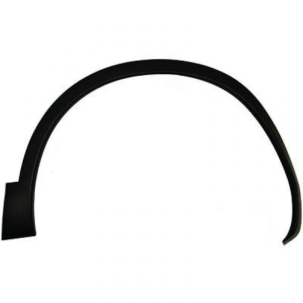 WIELSCHERM VERBREEDER links QASHQAI, 07->> ZWART