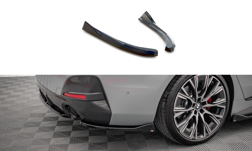 Zijdiffuser V.2 BMW 4 Serie Gran Coupe M Pakket G26 Maxton Glans Zwart