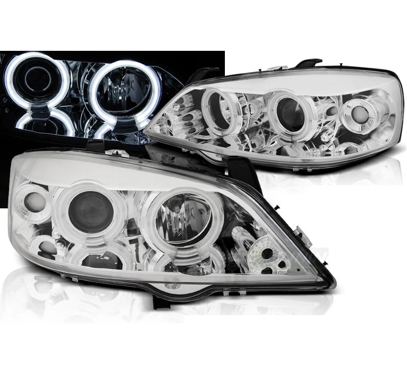 Faros Opel Astra G Angel Eyes Ice CCFL