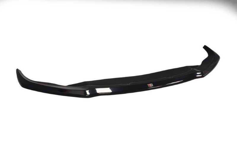 Voorspoiler V.2 Audi RS7 C7 FL Maxton Glans Zwart