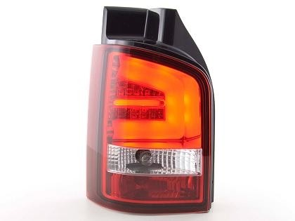 Taillights VW T5 Lightbar Led Bj. 03-10 red/clear
