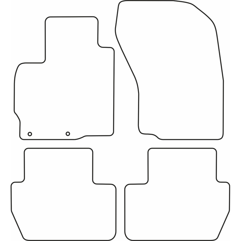 Automatten Peugeot 4007 08-