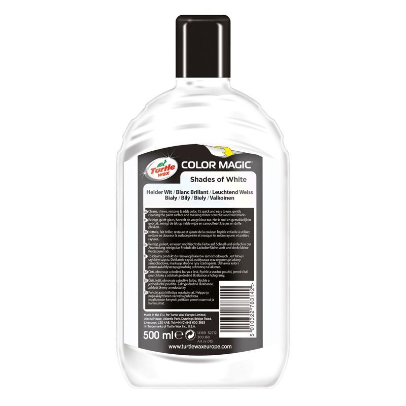Turtle wax FG8310 Color Magic Bright Wit 500ml