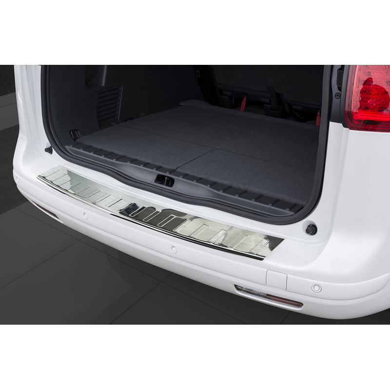 RVS Achterbumperprotector  Peugeot 5008 2009-2016 'Ribs'