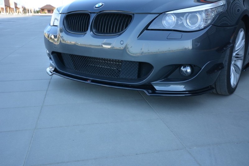 Voorspoiler BMW 5 E60/61 M-PACK Glanzend Zwart