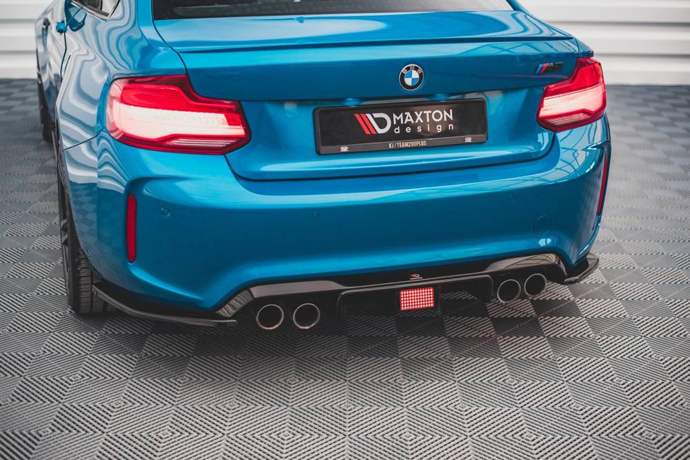 Diffuser BMW M2 F87 Maxton Glans Zwart
