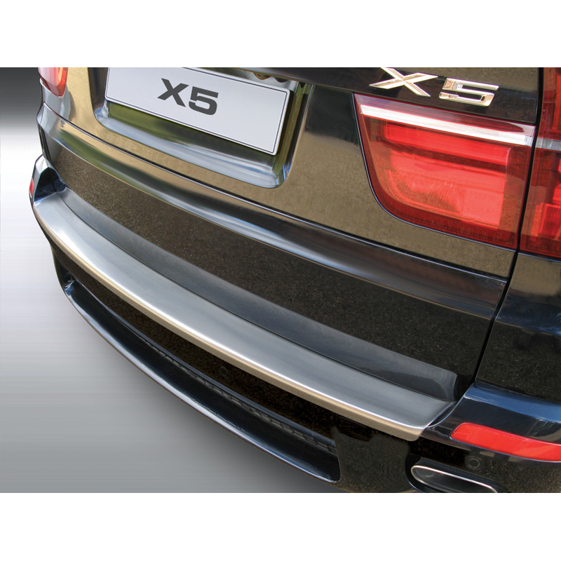 ABS Achterbumper beschermlijst  BMW X5 2007-2013 'Brushed Alu' Look