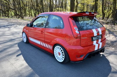 Zijskirts Ford Fiesta ST Mk6 Glans Zwart