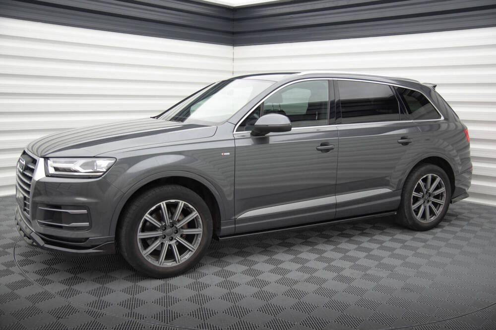 Zijskirts Audi Q7 4M Maxton Glans Zwart