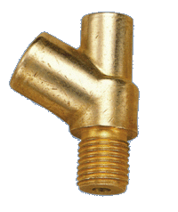 Performance instrument Y-adapters druksensoren 1/4-18NPTF