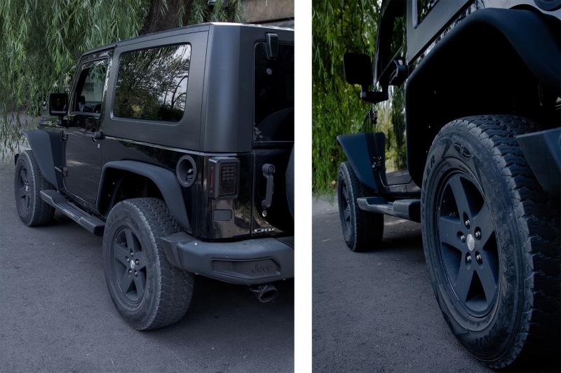 Fender Flares JEEP Wrangler / Rubicon JK (2007-2017) Steel