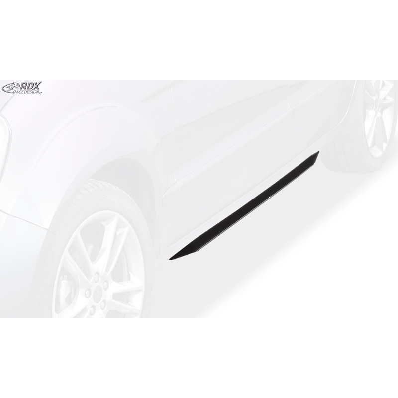 Sideskirts 'Slim'  Ford Galaxy WA6 2006-2015 (ABS zwart glanzend)